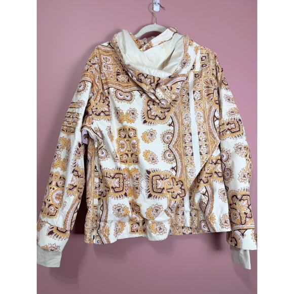Free People Movement Alpine Glow Ski Pullover Hooded Jacket Size Large - Picture 8 of 8